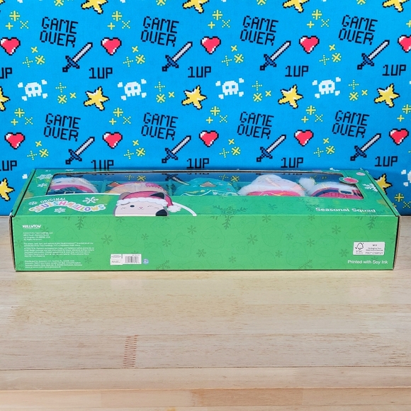 Squishmallow Seasonal Squad 5 Pack 4" UltraSoft Christmas Holiday Plush Set New - Picture 3 of 9